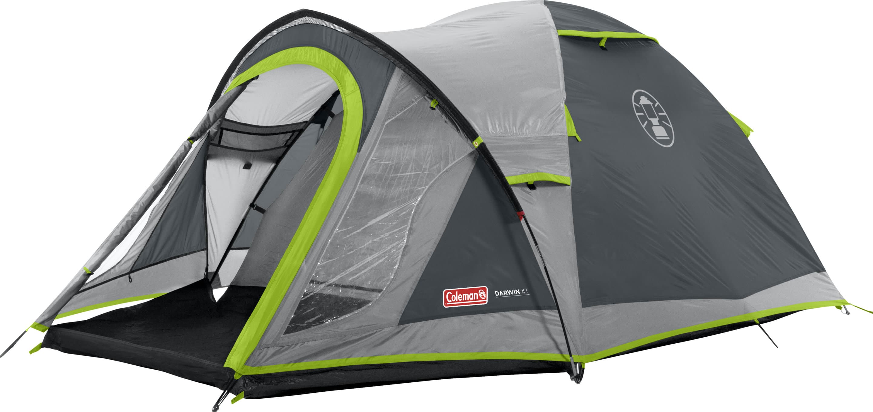 Coleman Darwin 4+ Grey (Green Accents) produktbild