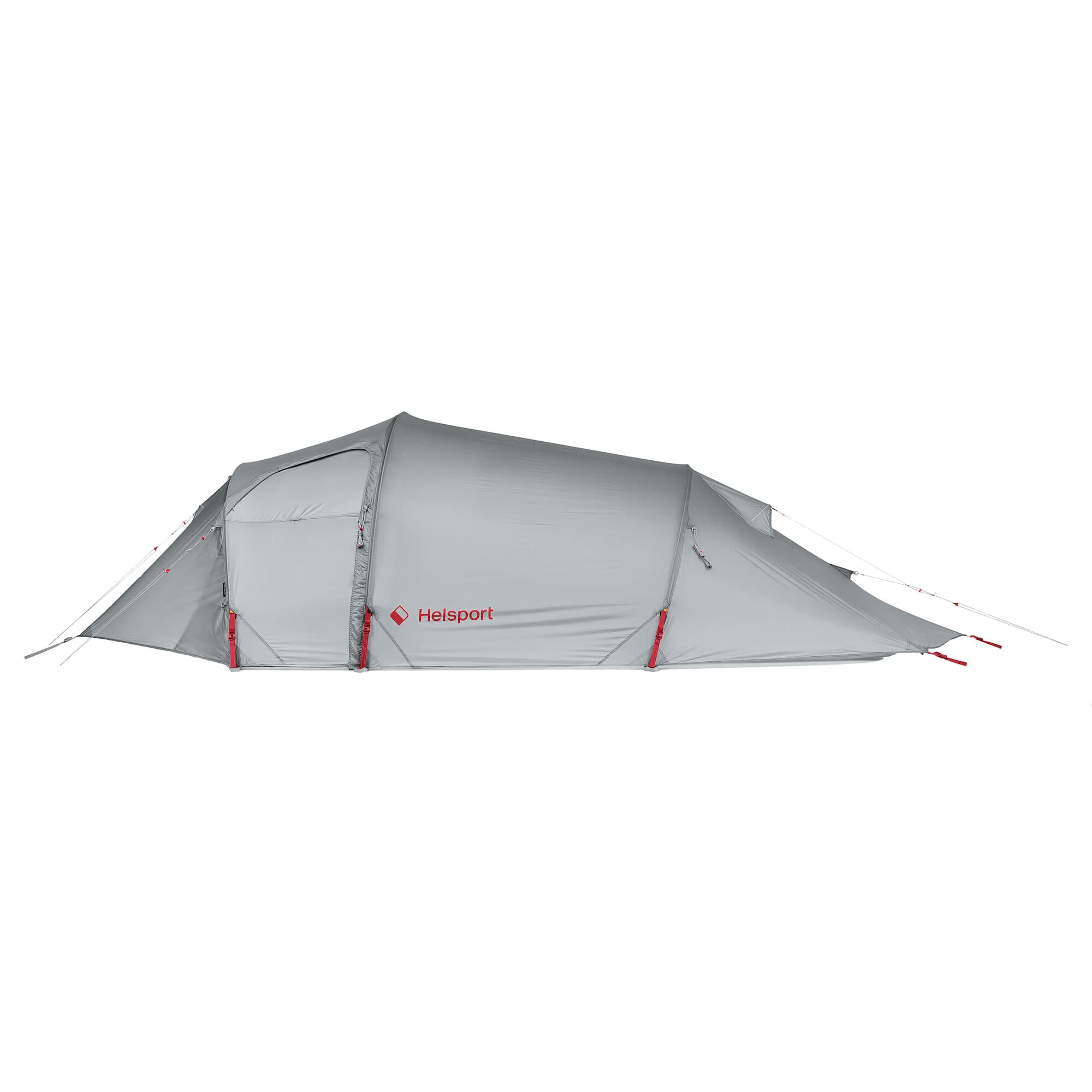 Helsport Explorer Lofoten Pro 2 Tent Stone Grey/Ruby Red produktbild